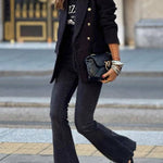 Oversized Contrast Stitch Jacket