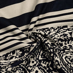 Long Sleeves Loose Striped Pullovers