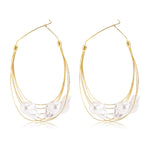 Normcore Tasseled Pearl Ear-Ring