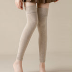 Casual Skinny Keep Warm Solid Color Leg Warmers Accessories