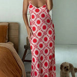 Sunworld V-neck slip dress