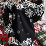 Bodycon Long Sleeves Contrast Color Printed Split-Joint One-Shoulder Midi Dresses
