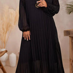 Cotton and Linen Patchwork Loose Maxi Dress