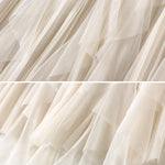 Original Stylish 7 Colors Falbala Gauze Skirt