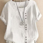 Loose Simple Solid Color Top