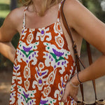 Fashion Sleeveless Sling Loose Dress