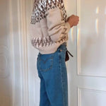 Isle Hairy Button Up Cardigan Sweater