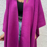 Solid color casual cardigan loose single button windbreaker jacket