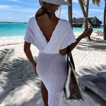 Sailing The Sea Knitted Cover Up Dress