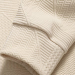 Men's Textured Vintage Jacquard Casual Set