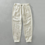 Leandro Linen Drawstring Trousers
