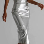 IRIE PU LEATHER SKIRT