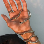 Statement Snake Shape Necklace