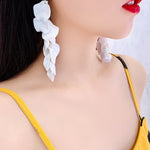 Stylish Tasseled Acrylic Earrings Accessories