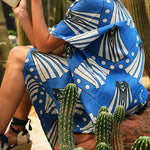 Papyrus Kimono Sleeve Tunic Dress
