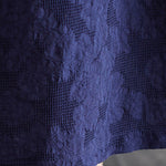Cotton Blend Solid Color Irregularity Dress