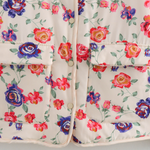 Street V-neck Loose Cardigan Fashion Print Cotton Coat for Women