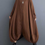A-Line Long Sleeves Buttoned Pockets Solid Color Split-Joint Lapel Midi Dresses Shirt Dress