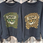 Leopard Print Sweatshirt