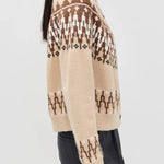 Isle Hairy Button Up Cardigan Sweater