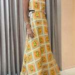 Summer Drawstring Casual Dress
