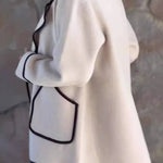 Temperament Suit Collar Double-Sided Wool Jacket