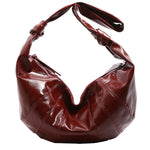 Geometric Split-Joint Zipper Bags Crossbody Bags