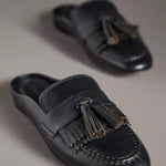 Maeve Kiltie Tassel Loafer Mules