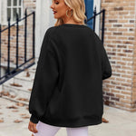 Zeagoo Womens Oversized Sweatshirts Hoodies Fleece Crew Neck Pullover