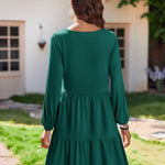Zeagoo Women's Long-Sleeve V-Neck Winter Dress (DE Only)
