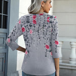 Zeagoo Womens 3/4 Length Sleeve Tunic Tops