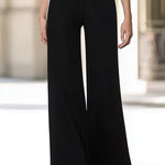 Black & White Sculpted Halter Neck Tailored Jumpsuit