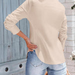 Zeagoo Womens Button Down Shirts Long Sleeve V Neck Tops