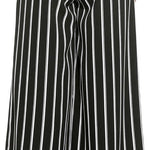Zeagoo Women's Trousers Casual Wide Straight Cut Suit Trousers (DE Only)