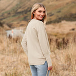 Zeagoo Women's Long Sleeve Sweater Casual Ribbed Knit Pullover