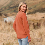 Zeagoo Women's Long Sleeve Sweater Casual Ribbed Knit Pullover