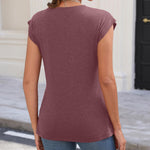 Zeagoo Womens 3 Pack Crewneck Cap Sleeve Tank Tops