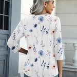 Zeagoo Womens 3/4 Length Sleeve Tunic Tops