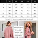 Zeagoo Womens Corduroy Flannel Shacket Jacket Casual Plaid Shirts