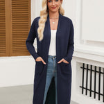 Zeagoo Women's Long Cardigans Sweater Lightweight Duster Coat