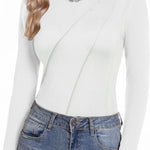 Zeagoo Women's Long Sleeve Shirt Turtleneck Shirt (DE Only)