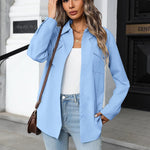 Zeagoo Womens Button Down Shirts Casual Long Sleeve Blouses