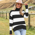 Zeagoo Women's Turtleneck Sweater Fall Winter Chunky Knitted Pullover