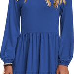 Zeagoo Women's Long-Sleeve V-Neck Winter Dress (DE Only)