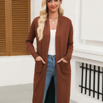 Zeagoo Women's Long Cardigans Sweater Lightweight Duster Coat