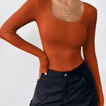Zeagoo Women's Long Sleeve Scoop Neck Shirts