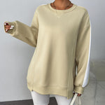 Zeagoo Womens Oversized Sweatshirts Hoodies Fleece Crew Neck Pullover
