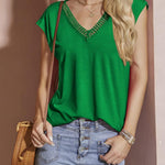 Zeagoo Women's Sleeveless Elegant Summer Tee Shirts (DE Only)