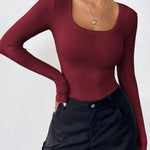 Zeagoo Women's Long Sleeve Pullover Elegant Basic Shirt (DE Only)