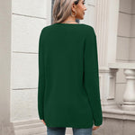 Zeagoo Women's V Neck Button Long Cardigan Sweater